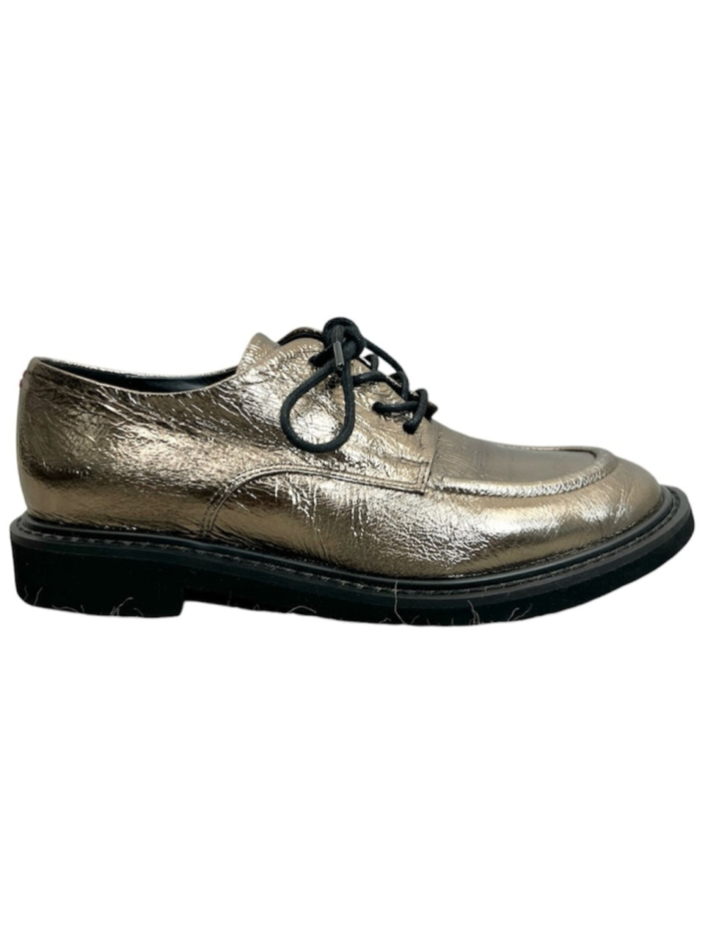 Halmanera Italian leather bronze Oxford old money quiet luxury laced shoes EU 38